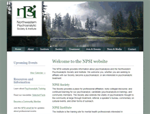 Tablet Screenshot of npsi.us.com